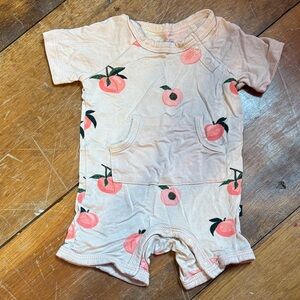 Kyte BABY Peach shortall 0-3m